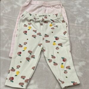 Baby Jogger Pants with Fruit Print